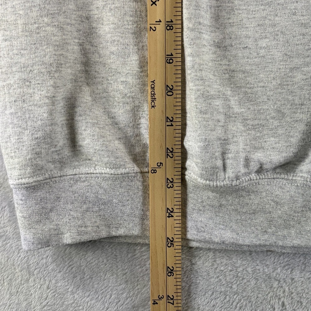 Vintage Chickadee Winter Farm Barn Pinecone 1/4 Zip Sweatshirt Womens Sz M - Picture 7 of 8